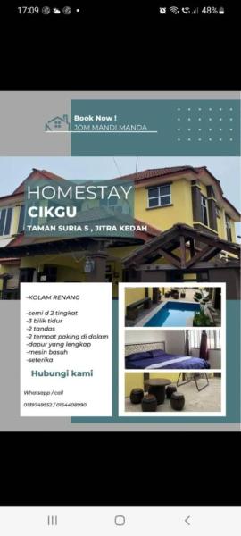 Rumah Cikgu 3bilik tidur